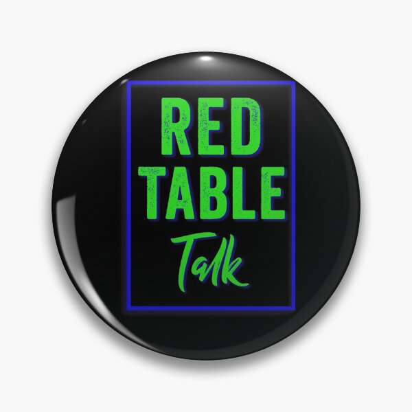Item preview, RED TABLE TALK FUNNY T-SHIRT designed and sold by Hussain Shirts.