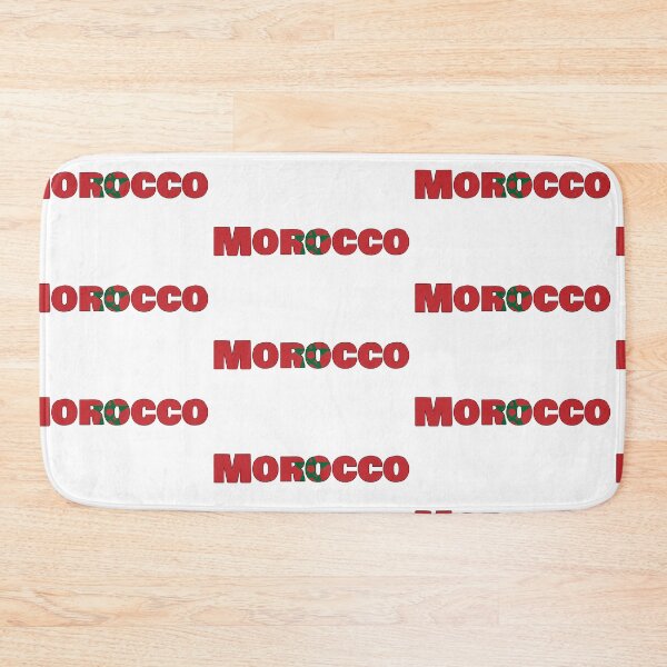 Item preview, Morocco Flag Text designed and sold by ElevenGraphics.