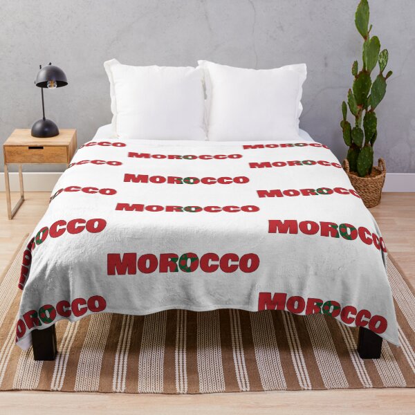 Item preview, Morocco Flag Text designed and sold by ElevenGraphics.