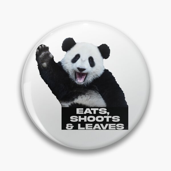 Item preview, Eats, shoots and leaves designed and sold by Tameink.