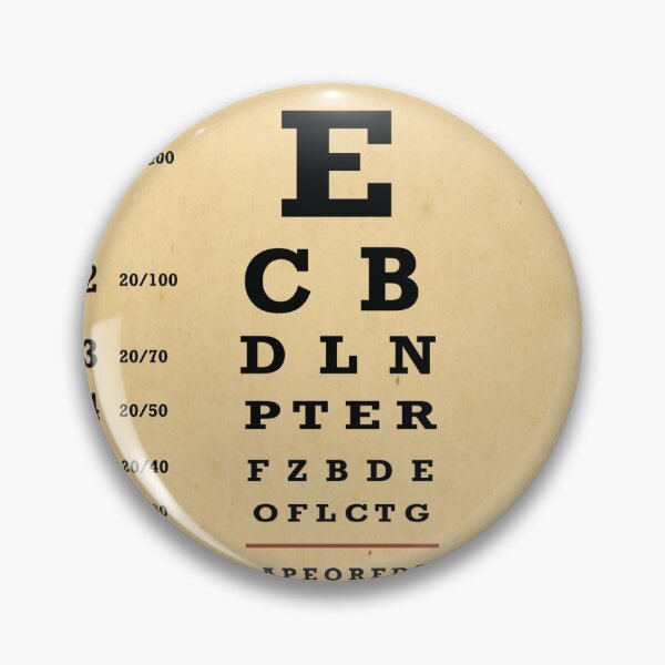 Item preview, Eye Chart Vintage 1900s designed and sold by abbazabba.