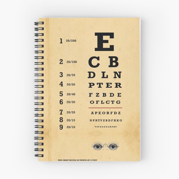 Item preview, Eye Chart Vintage 1900s designed and sold by abbazabba.
