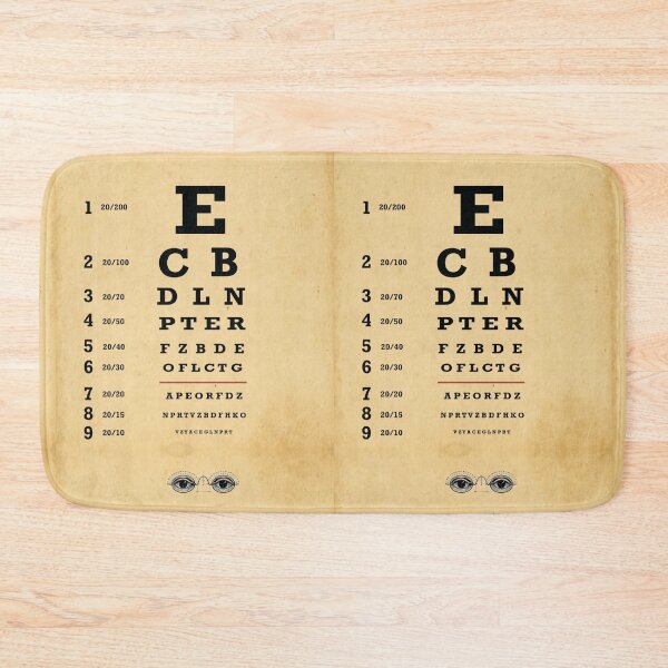 Item preview, Eye Chart Vintage 1900s designed and sold by abbazabba.