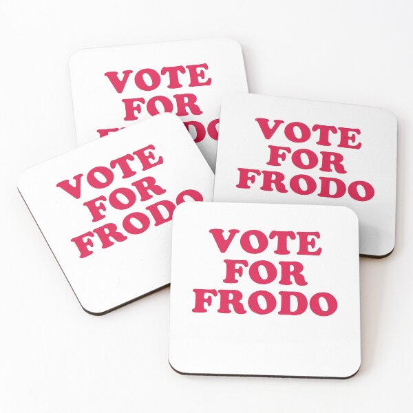 Artikelvorschau, Einfach - Stimmen Sie für Frodo - Vintage entworfen und verkauft von WatershedC.
