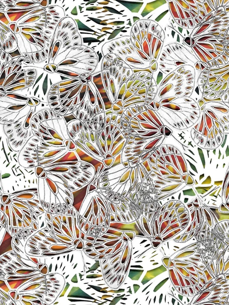 Thumbnail 5 of 5, iPhone Case, Paper Butterflies designed and sold by -Patternation-.