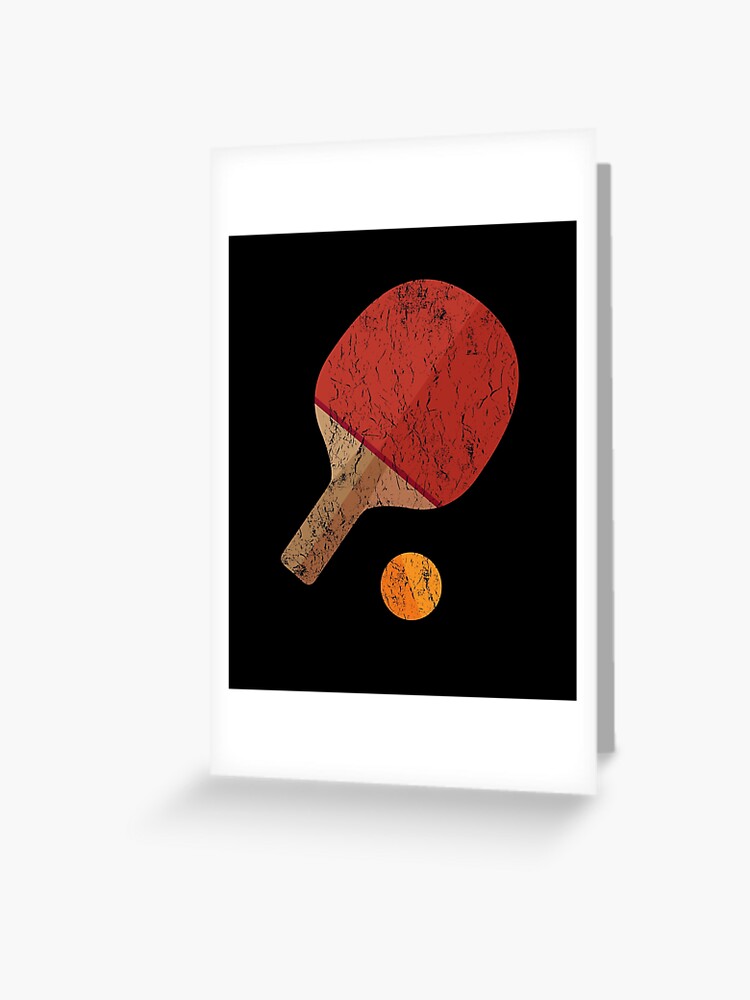 Ping Pong Greeting Cards for Sale