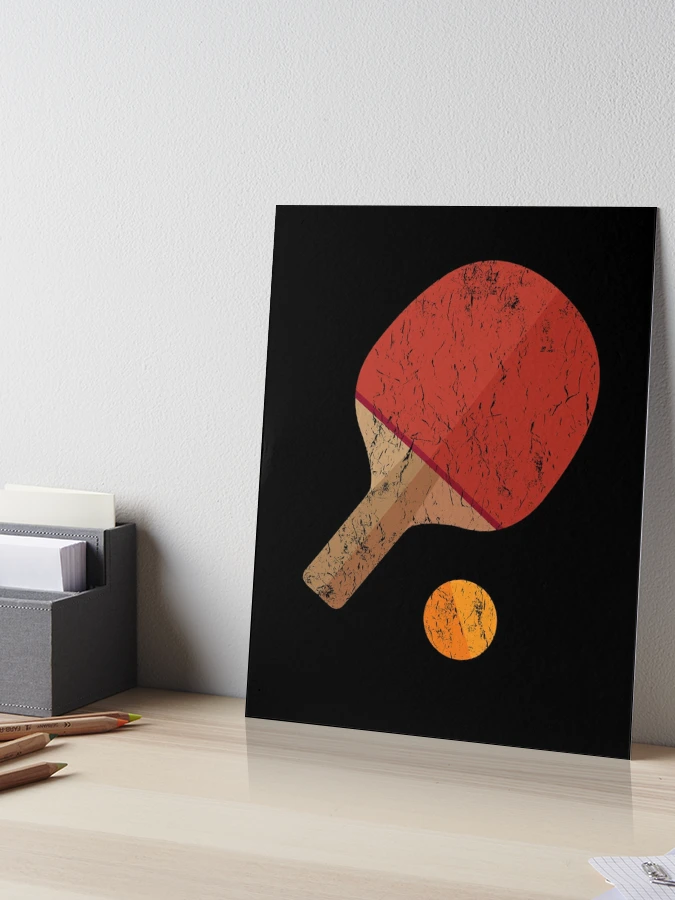 Ping pong wall decor