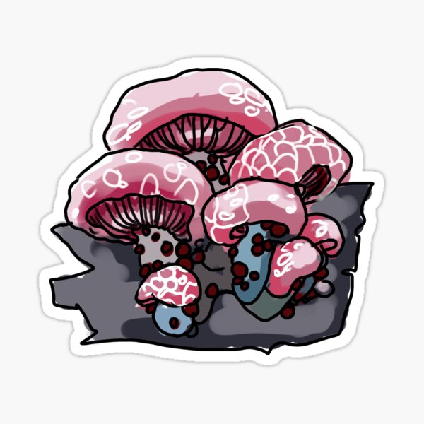 Red Blood Fungi Sticker