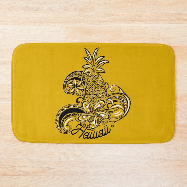 Item preview, Vintage Hawaiian Tribal Pineapple Tropical Collage designed and sold by sunnthreads.