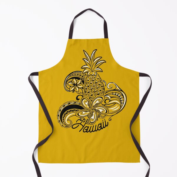 Item preview, Vintage Hawaiian Tribal Pineapple Tropical Collage designed and sold by sunnthreads.