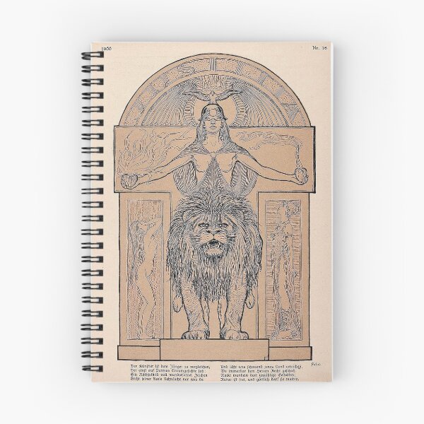 Item preview, HD. Illustration for Jugend, No. 16, 1900, by (Fidus) Hugo Reinhold Karl Johann Höppener designed and sold by MINDTHECHERRY.