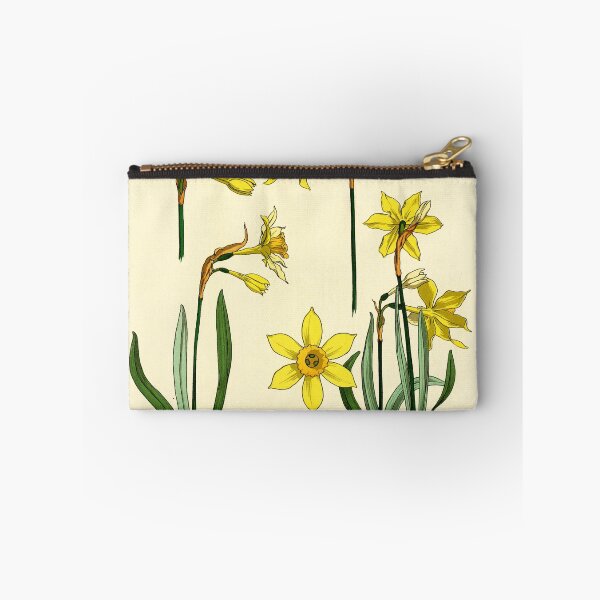 Item preview, French botanical flower plate - Maurice Verneuil - Jonquille designed and sold by DejaVuStudio.