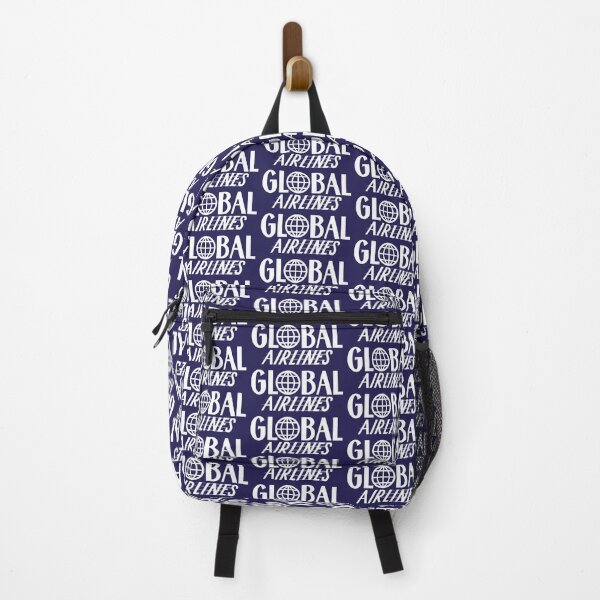 Vista previa del artículo con la obra «Global Airlines - White (Herbie viaja de nuevo)», diseñado y vendido por Justin Ellis.