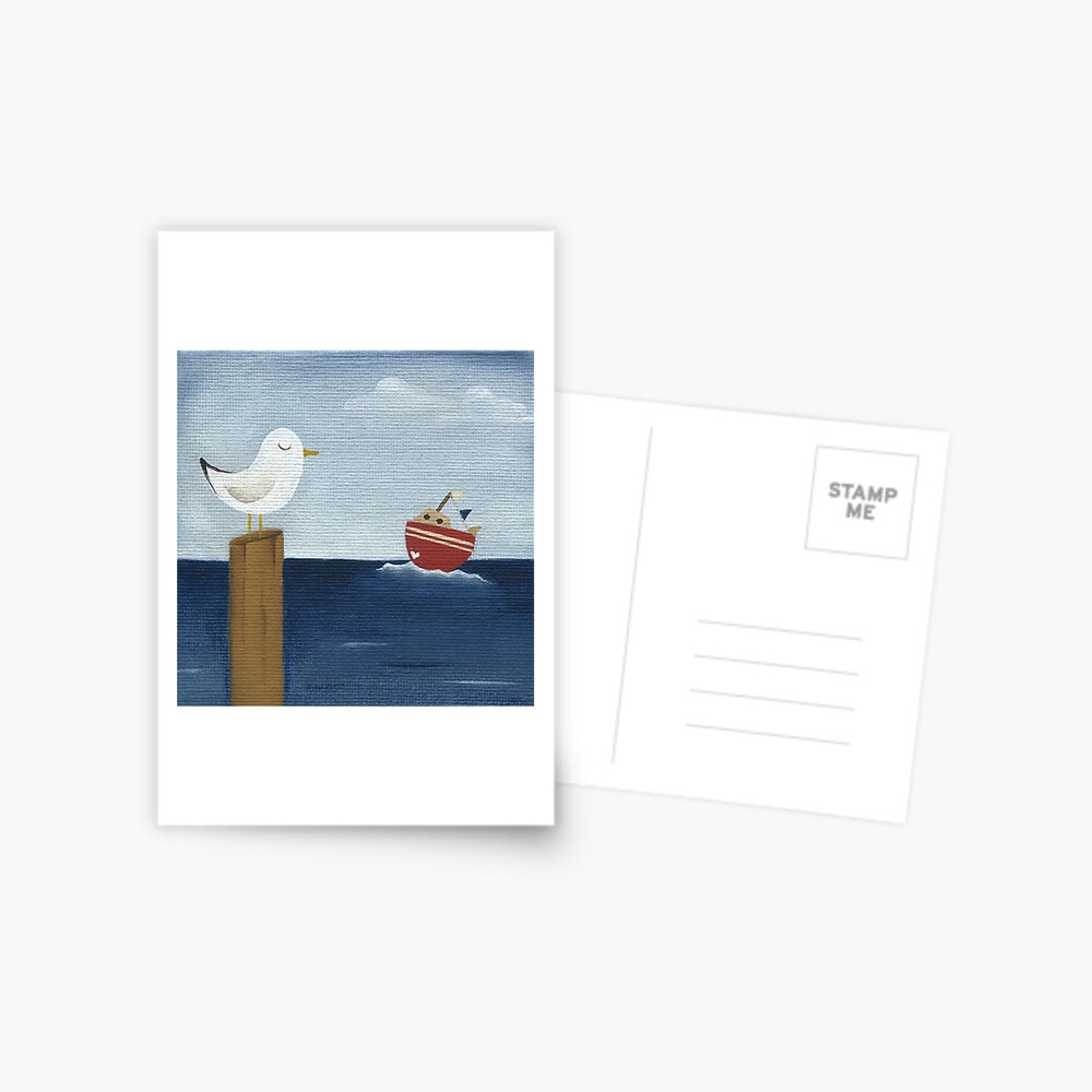 Seagul Of My Heart Postcard