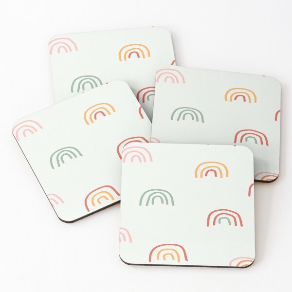 Item preview, muted rainbows designed and sold by Joyce Chan.