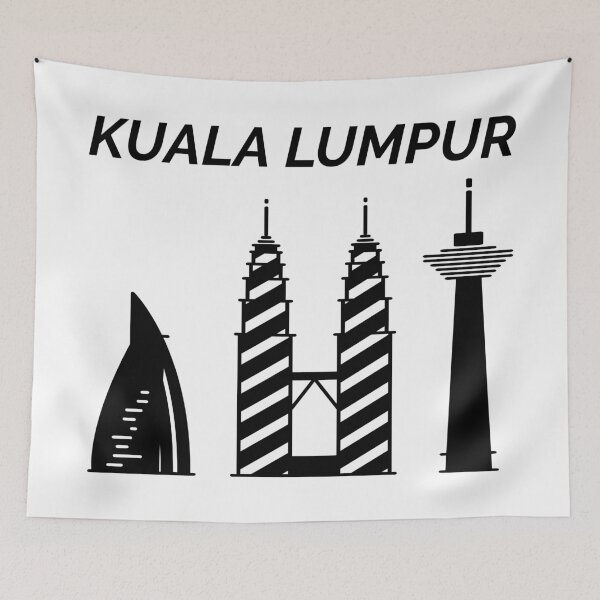 Item preview, Kuala Lumpur Skyline, Capital of Malaysia  designed and sold by marosharaf.