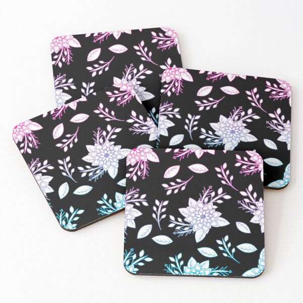 Item preview, Red and Blue Floral Pattern designed and sold by ryaneliz91.