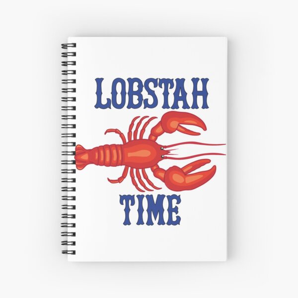Lobstah Time Spiral Notebook