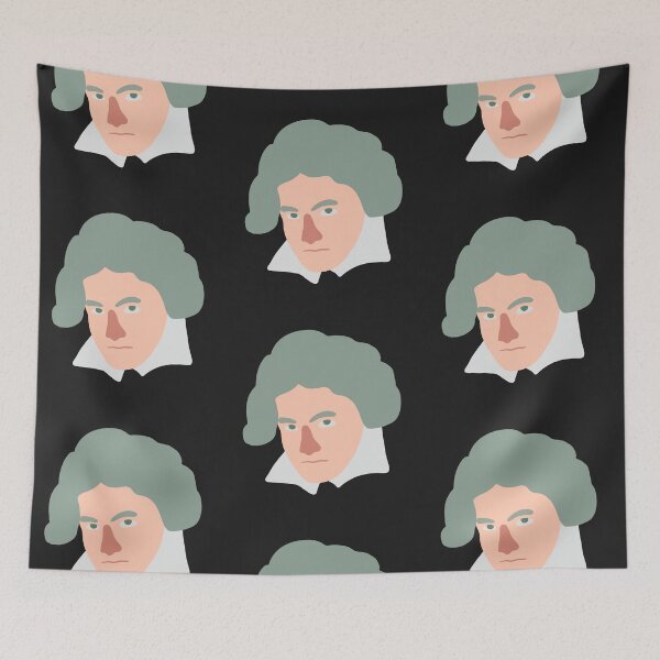 Item preview, Beethoven (Flat Minimal) - German Classical Music Composer designed and sold by isstgeschichte.