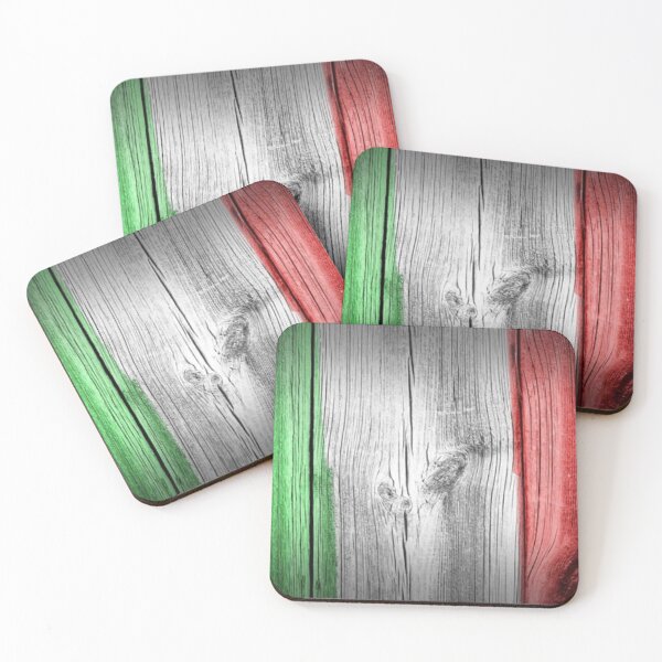 Item preview, Italian Pride Wooden Flag designed and sold by PrissyMarie.