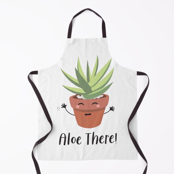 Item preview, Aloe Vera Funny Succulent Plant, Aloe There!  designed and sold by AlwaysGrowing.