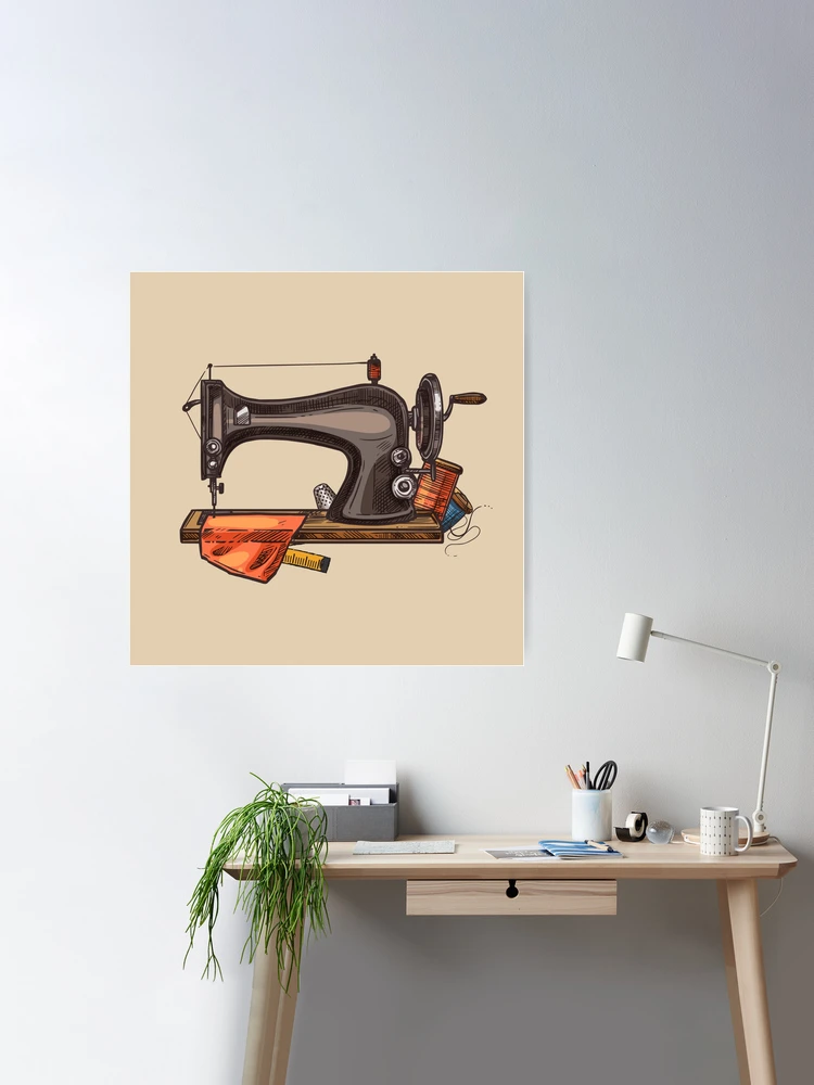 Electrical sewing machine, 1900 For sale as Framed Prints, Photos, Wall Art  and Photo Gifts