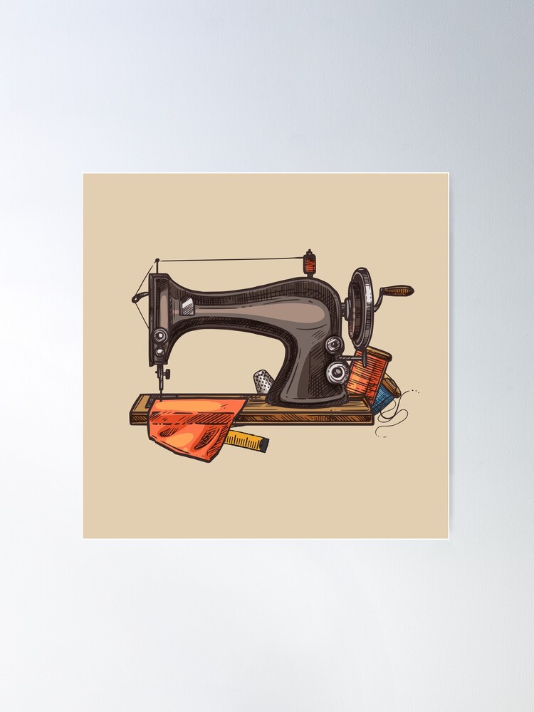 Sewing machine | Poster