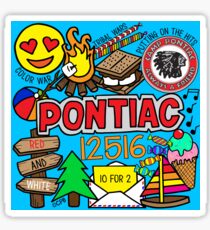 Pontiac Sticker