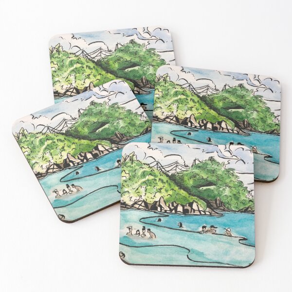 Item preview, Emerald beach designed and sold by truffles-fox.