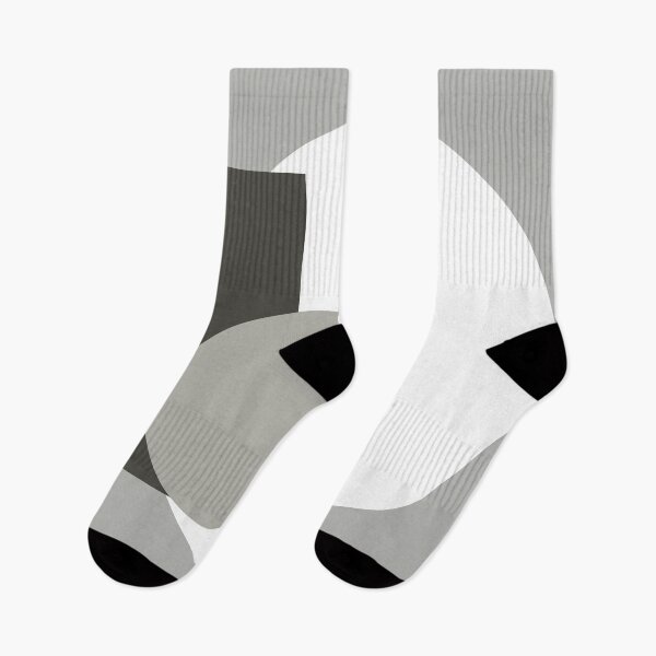 Item preview, Grey and white shapes  designed and sold by HTPOP.