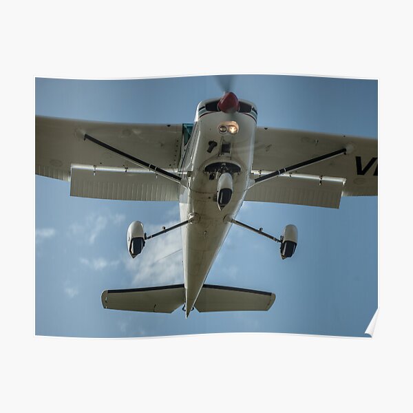 Cessna 152 on Finals Poster