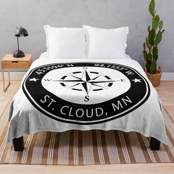 Item preview, St. Cloud, Minnesota Geographical Coordinates designed and sold by TeeOhGraphics.