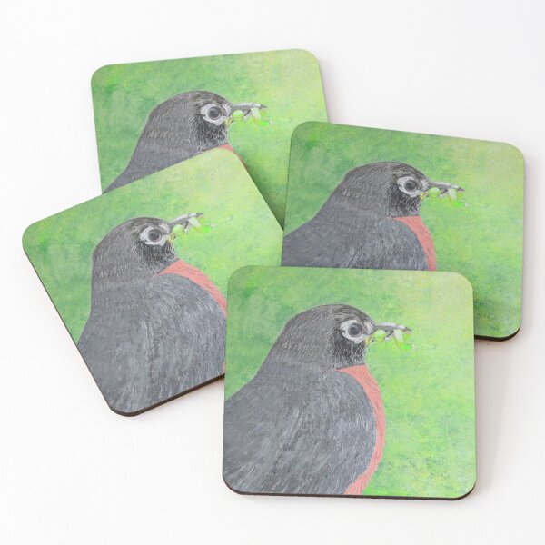 Item preview, Robin in acrylic designed and sold by LINAJAMISON.