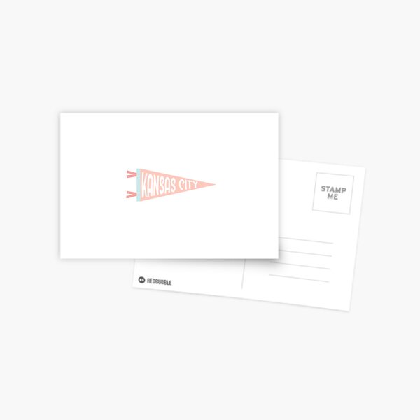 kansas city pennant Postcard