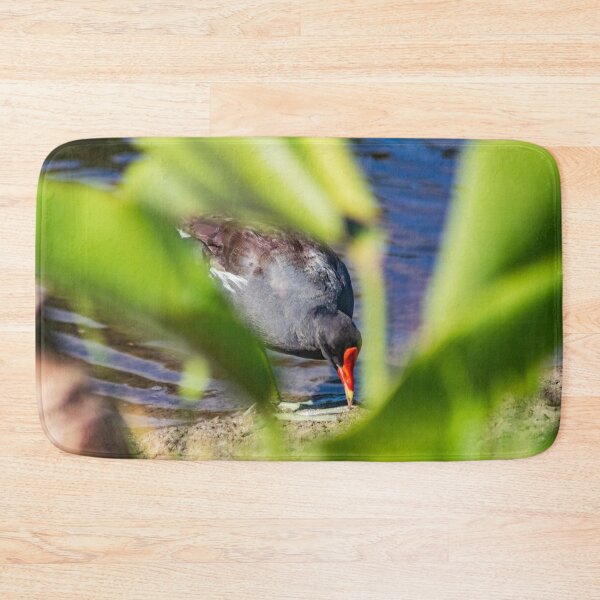 Item preview, Common gallinule in the green designed and sold by KensLensDesigns.