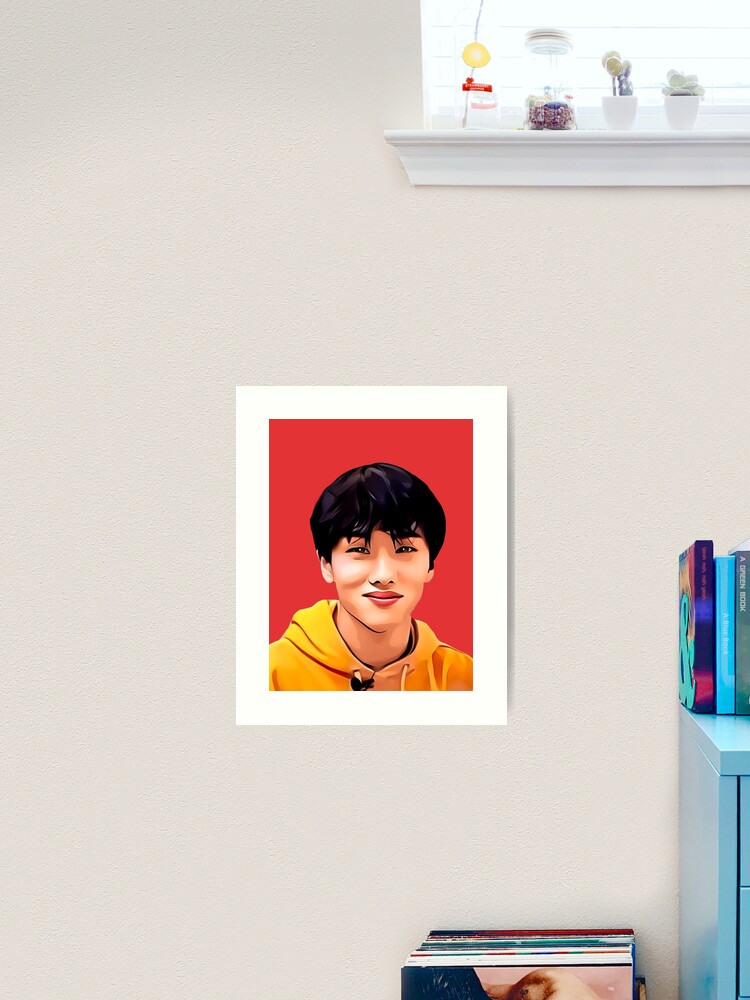 Nct Jisung Portrait Iconic Yellow Hoodie