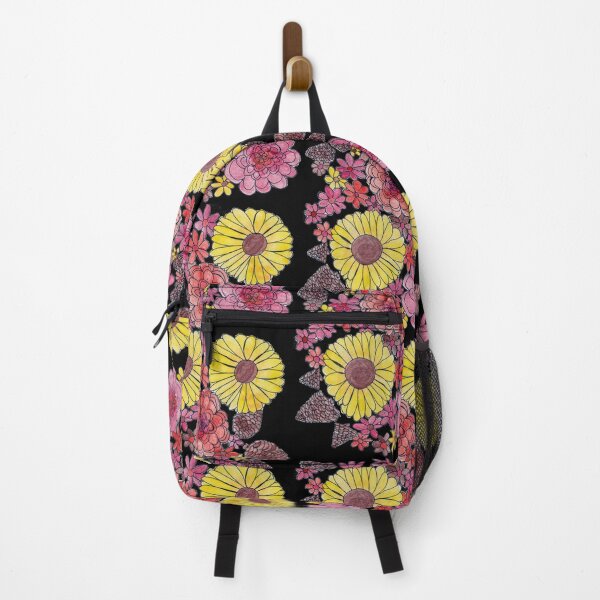 Item preview, Fall Flowers (black background) designed and sold by k.d schubach.