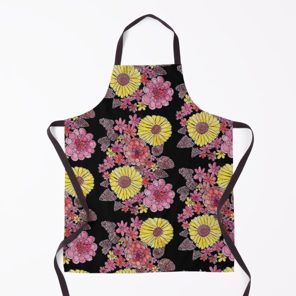Item preview, Fall Flowers (black background) designed and sold by k.d schubach.