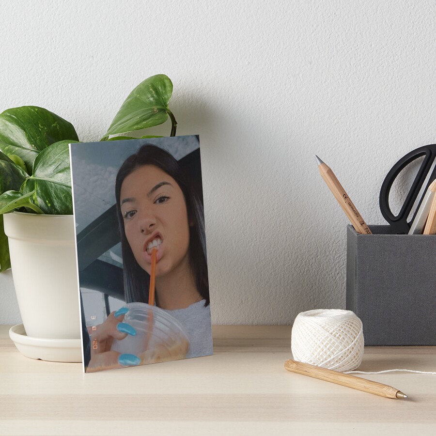 "Charlie Damelio" Art Board Print for Sale by designsbyner Redbubble