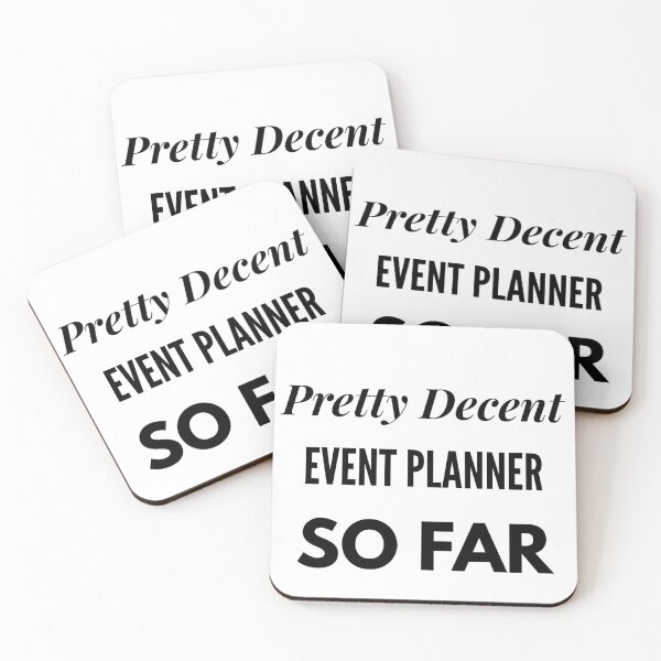 Item preview, Pretty Decent Event Planner So Far designed and sold by DanielPOD.