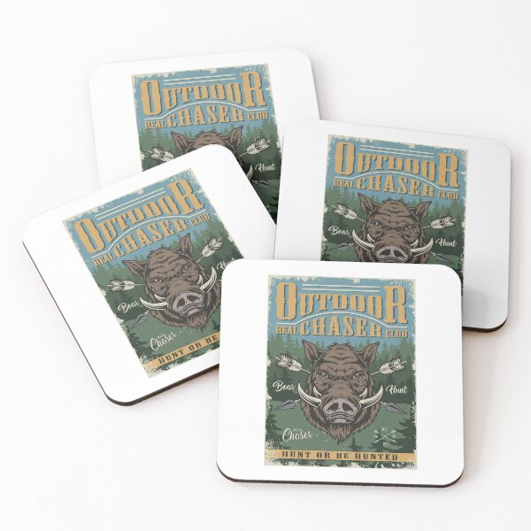 Item preview, Vintage Outdoor Boar Hunt designed and sold by Vector Scout Lab.