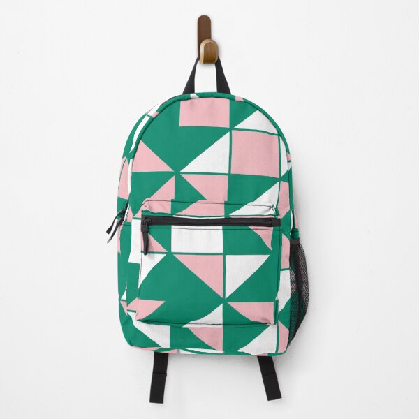 Item preview, Geometric Pink and Green Pattern designed and sold by OneThreeSix.