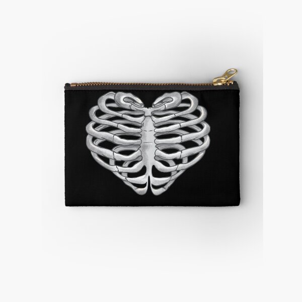 Item preview, Skeleton rib heart, Broken, heart,  heart disease awareness designed and sold by Collagedream.