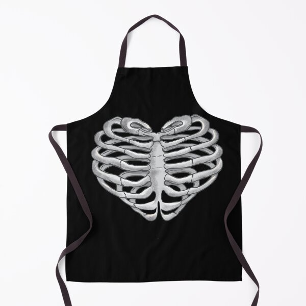 Item preview, Skeleton rib heart, Broken, heart, heart disease awareness designed and sold by Collagedream.