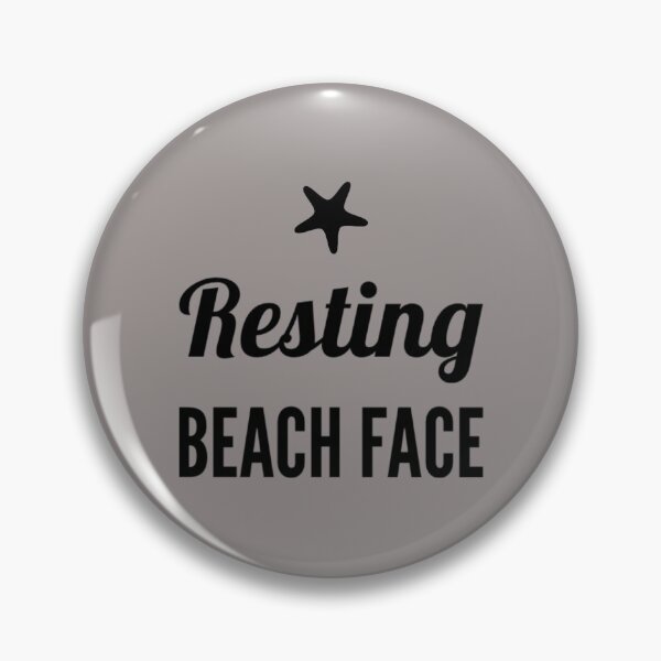 Item preview, Resting Beach Face designed and sold by Tasneem Morgan.