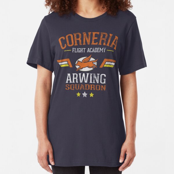 Arwing Squadron Slim Fit T-Shirt