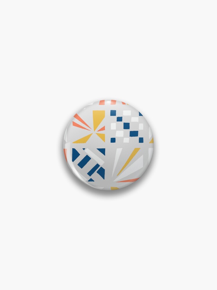 Thumbnail 1 of 3, Pin, Abstract One designed and sold by -Patternation-.