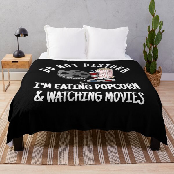 Item preview, Do Not Disturb I'm Eating Popcorn & Watching Movies designed and sold by alyedel.