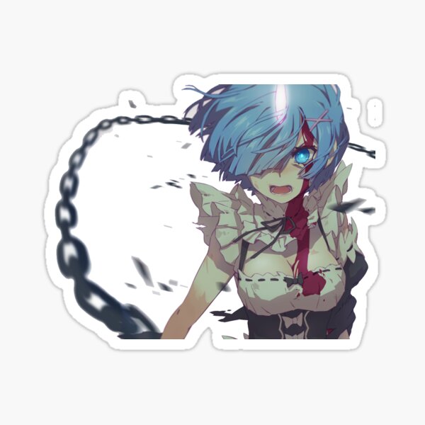 Re: Zero - Angry Rem Sticker