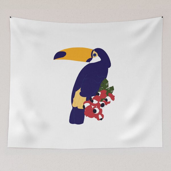 Item preview, Tropical toucan  designed and sold by aziulmarinho.
